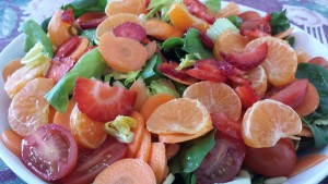 strawberry clem salad